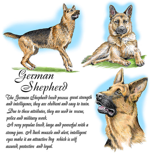 German Shepherd Coaster