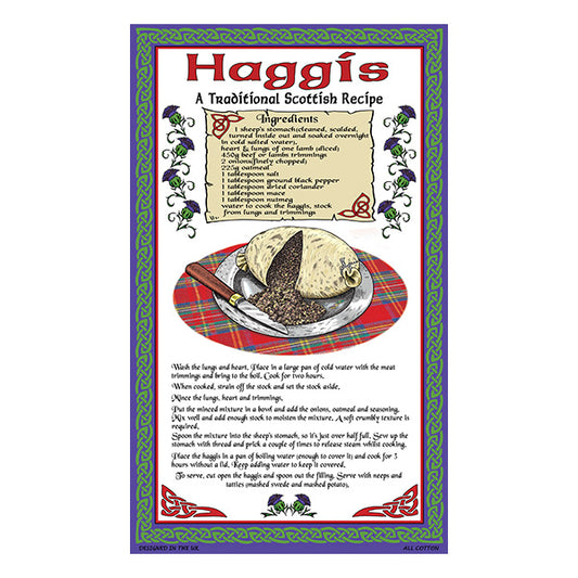 0349 - Haggis Tea Towel