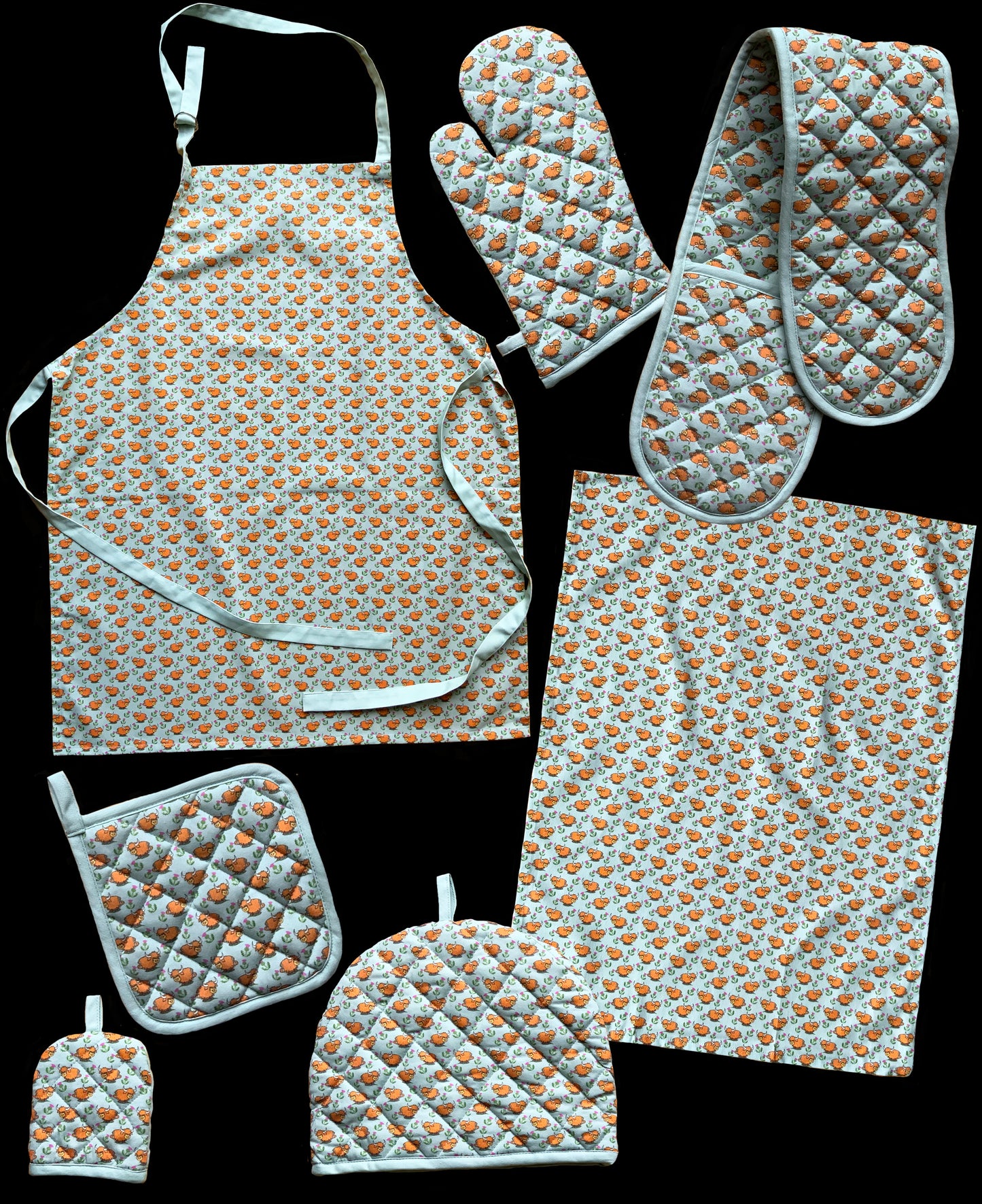 0779 - Highland Cow Tea Towel