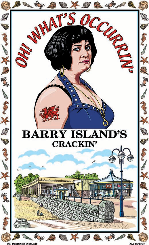 0395 - Oh What's Occurring Tea Towel