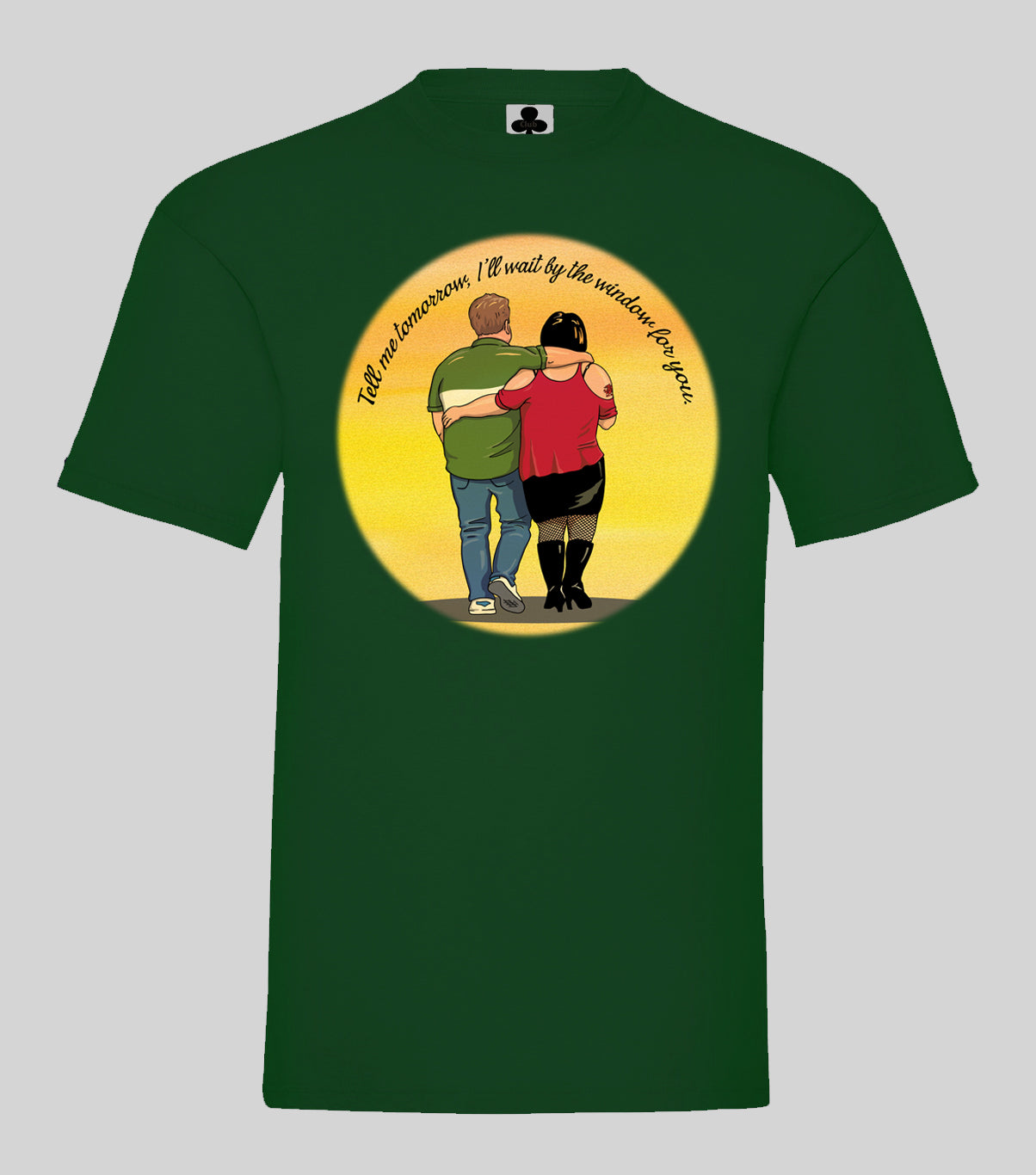 0135 - Tell Me Tomorrow T-Shirt (Black)