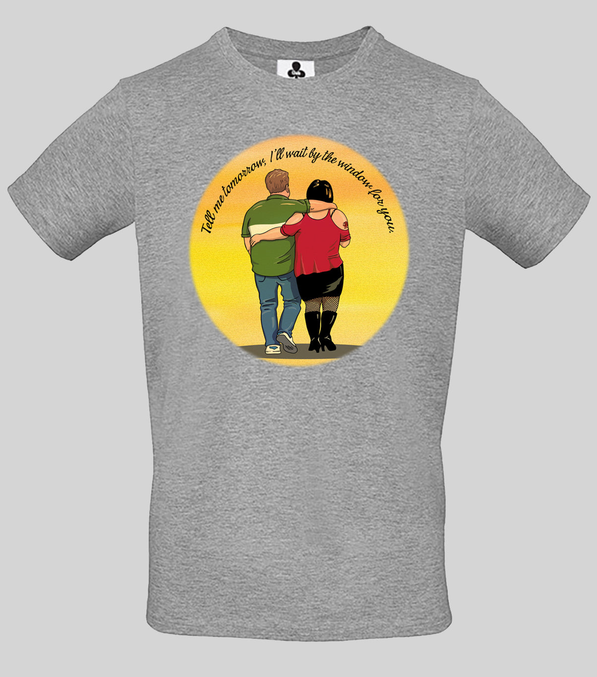 0135 - Tell Me Tomorrow T-Shirt (Black)