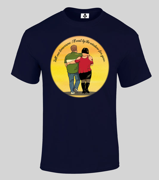 0135 - Tell Me Tomorrow T-Shirt (Navy)