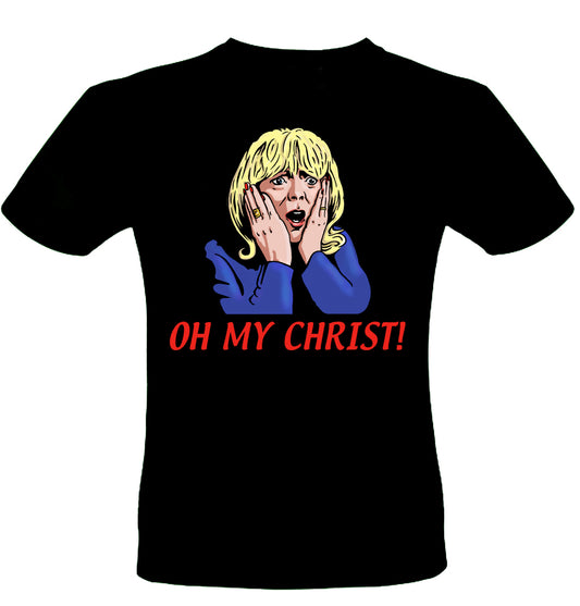 0135 - Oh My Christ T-Shirt (Black)