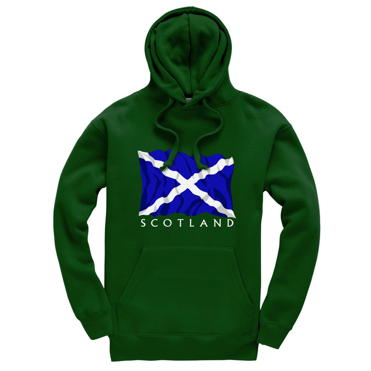 0143 - Scotland Saltire (Bottle Green)