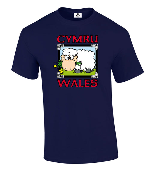 0132 - Sheep Pic (Navy)