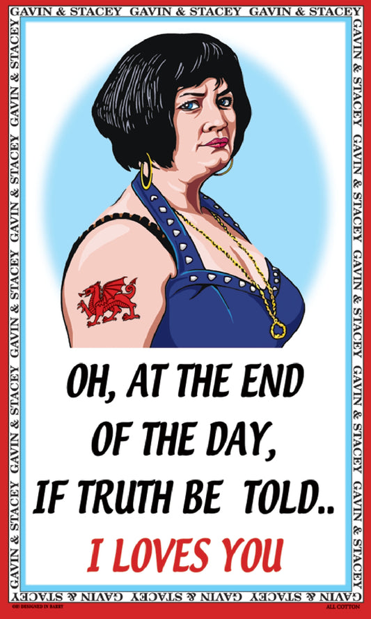 0395 - 'Truth Be Told' Tea Towel