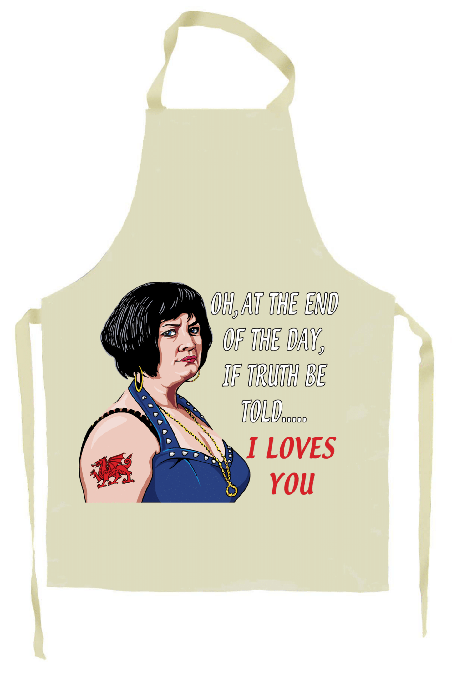 0264 - Nessa 'Truth Be Told' Apron