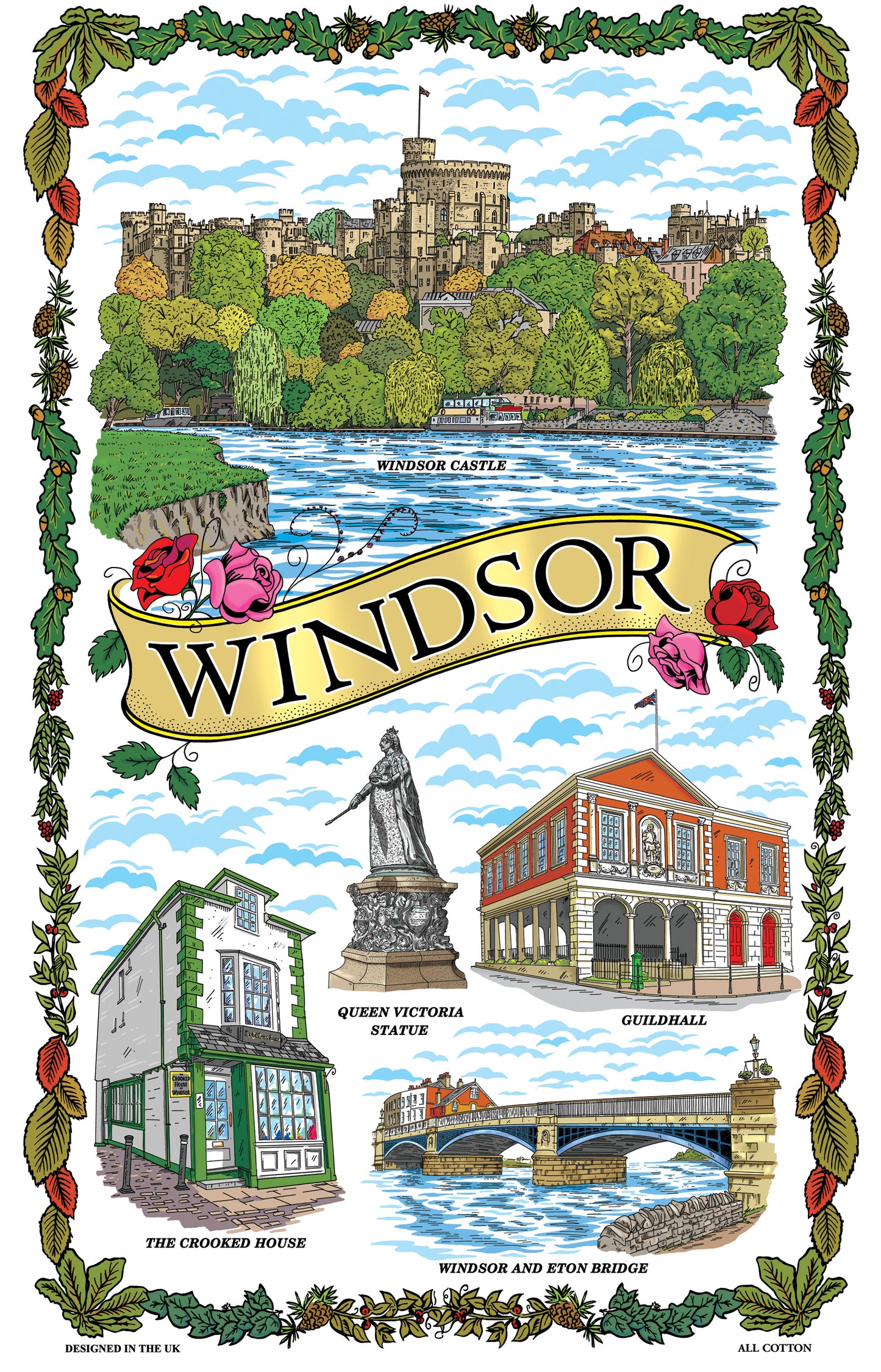 Windsor Tea Towel