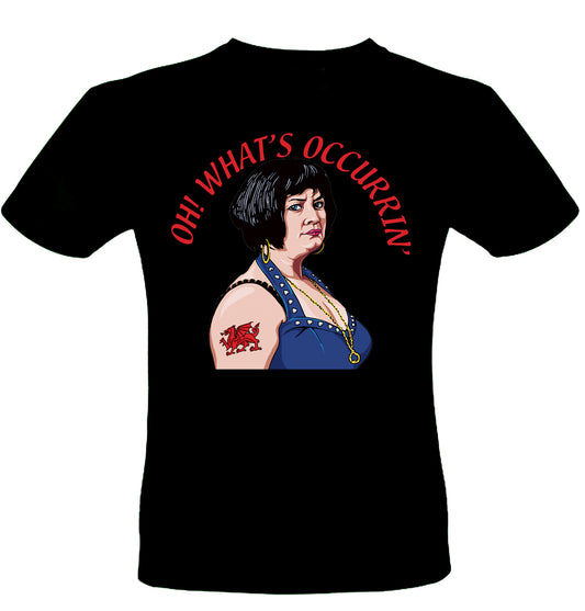 0135 - Oh What's Occurring? T-Shirt (Black)