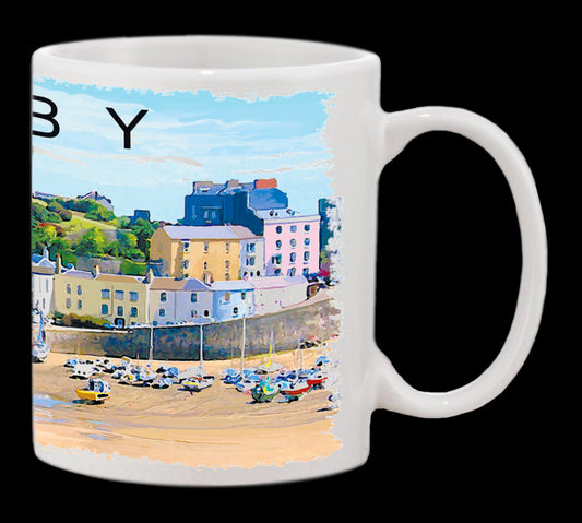 0000 - Tenby Harbour Mug