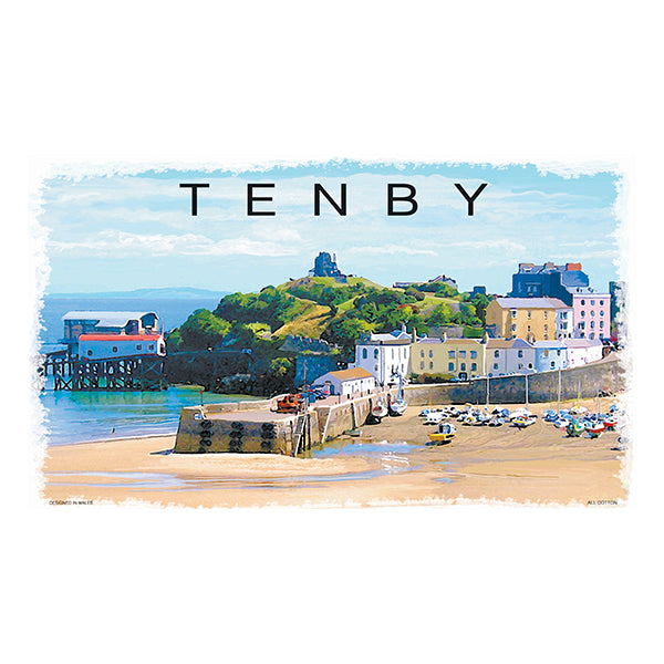 0368 - Tenby Tea Towel
